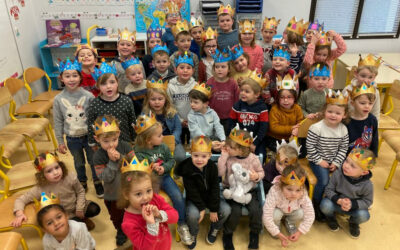 Galettes des rois et des reines en maternelle!